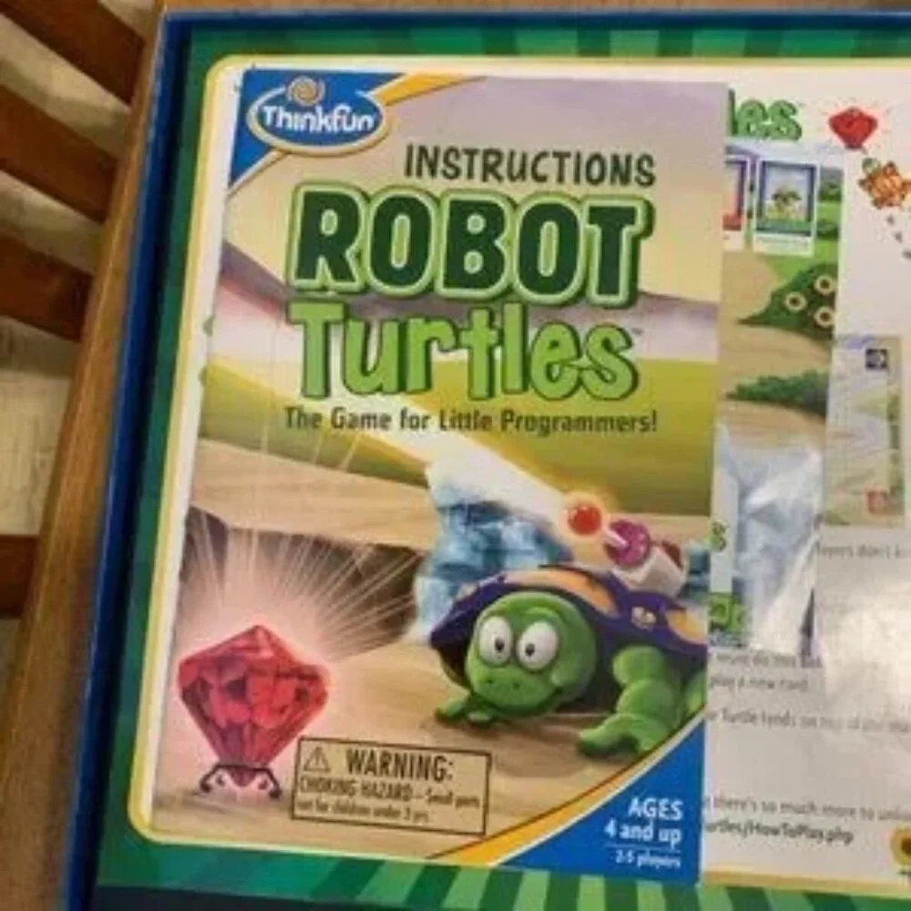 Think Fun Robot Turtles STEM Toy - Coding Board Game for Preschoolers